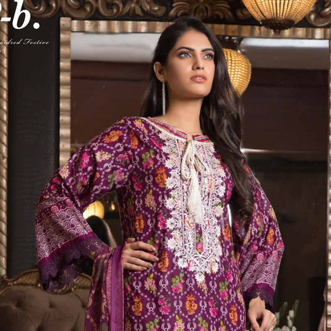 Sahil Exclusive Embroidered Festive Collection 19 - 02 B - test-store-for-chase-value