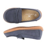 Boys Loafer (021-1) - Navy Blue - test-store-for-chase-value