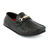 Eminent Loafer For Boys (10040) - Black - test-store-for-chase-value