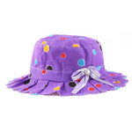 Girls Floppy Hat - Purple - test-store-for-chase-value