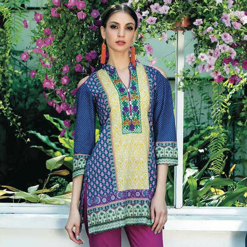 Subhata Printed Lawn Suit 4B - test-store-for-chase-value