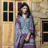 Subhata Printed Lawn Suit 8B - test-store-for-chase-value