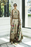 Honey Waqar Luxury Embroidered Lawn Suit - 7A - test-store-for-chase-value