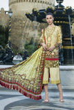 Honey Waqar Luxury Embroidered Lawn Suit -9A - test-store-for-chase-value