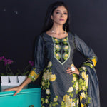 Rangreza Printed Cotton Unstitched 3 Piece Suit Vol-5 - 8B - test-store-for-chase-value