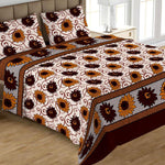 Printed Double Bed Sheet - Multi - test-store-for-chase-value