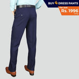 Men's Formal Dress Pant Pack Of 4 - test-store-for-chase-value