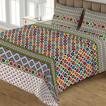 Printed Double Bed Sheet - Multi - test-store-for-chase-value