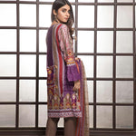 Rangreza Printed Lawn 3 Piece Un-Stitched Suit Vol-1 - 2 B - test-store-for-chase-value