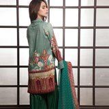 Rangreza Printed Lawn 3 Piece Un-Stitched Suit Vol-1 - 6 A - test-store-for-chase-value