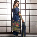 Rangreza Printed Lawn 3 Piece Un-Stitched Suit Vol-1 - 8 B - test-store-for-chase-value