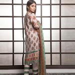 Rangreza Printed Lawn 3 Piece Un-Stitched Suit Vol-1 - 9 A - test-store-for-chase-value