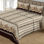 Printed Double Bed Sheet - Multi - test-store-for-chase-value