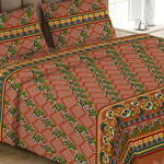 Printed Double Bed Sheet - Multi - test-store-for-chase-value