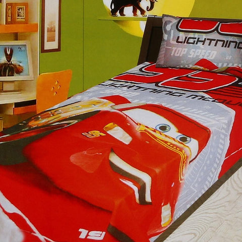 Cartoon Character Printed Single Bed Sheet - Multi - test-store-for-chase-value
