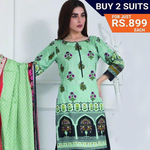 Rangreza Festive Printed Lawn Suit Volume-06 - 05 - test-store-for-chase-value