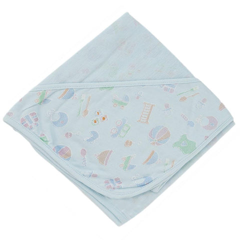 Newborn Wrapping Sheet - Blue - test-store-for-chase-value