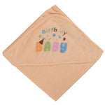 Newborn Wrapping Sheet - Peach - test-store-for-chase-value
