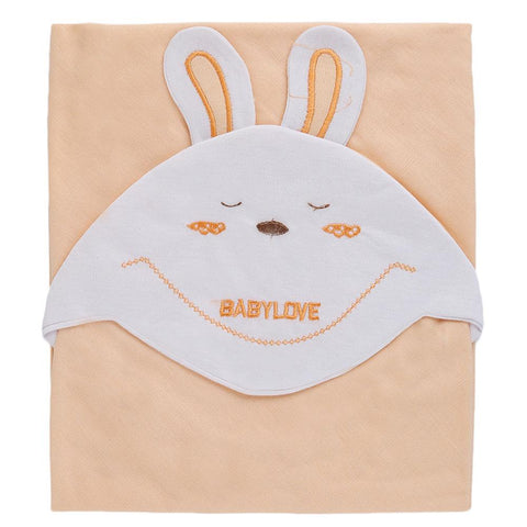 Newborn Wrapping Sheet - Peach - test-store-for-chase-value