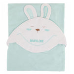 Newborn Wrapping Sheet - Cyan - test-store-for-chase-value
