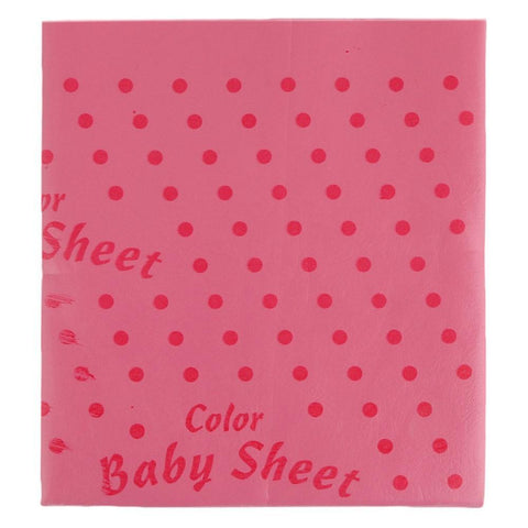 Newborn Plastic Sheet - Pink - test-store-for-chase-value