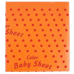 Newborn Plastic Sheet - Orange - test-store-for-chase-value
