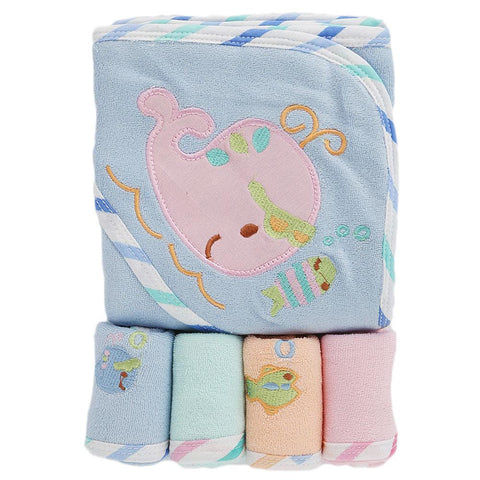 Newborn Gift Set 5 Pcs - Blue - test-store-for-chase-value