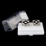 Men's Cufflinks - Black - test-store-for-chase-value