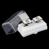 Men's Cufflinks - White - test-store-for-chase-value