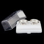 Men's Cufflinks - white - test-store-for-chase-value