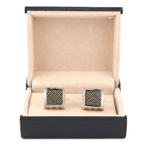 Men's Cufflinks - Silver & Golden - test-store-for-chase-value