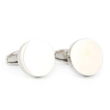 Men's Cufflinks - Silver - test-store-for-chase-value