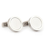 Men's Cufflinks - Silver - test-store-for-chase-value