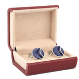 Men's Cufflinks - Blue - test-store-for-chase-value