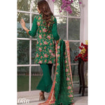 Colors Printed Lawn 3 Piece Un-Stitched Suit Vol 2 - 8 B - test-store-for-chase-value