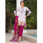 Colors Printed Lawn 3 Piece Un-Stitched Suit Vol 2 - 9 B - test-store-for-chase-value