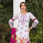 Colors Printed Lawn 3 Piece Un-Stitched Suit Vol 2 - 9 B - test-store-for-chase-value