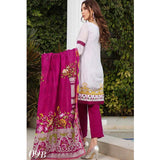 Colors Printed Lawn 3 Piece Un-Stitched Suit Vol 2 - 9 B - test-store-for-chase-value