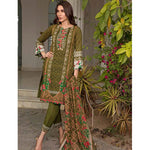 Colors Printed Lawn 3 Piece Un-Stitched Suit Vol 2 - 10 B - test-store-for-chase-value