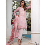 Colors Printed Lawn 3 Piece Un-Stitched Suit Vol 2 - 11 A - test-store-for-chase-value