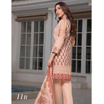 Colors Printed Lawn 3 Piece Un-Stitched Suit Vol 2 - 11 B - test-store-for-chase-value