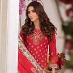 Colors Printed Lawn 3 Piece Un-Stitched Suit Vol 2 - 12 A - test-store-for-chase-value