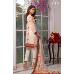 Colors Printed Lawn 3 Piece Un-Stitched Suit Vol 2 - 14 A - test-store-for-chase-value