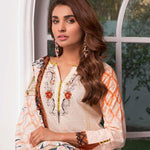 Colors Printed Lawn 3 Piece Un-Stitched Suit Vol 2 - 14 A - test-store-for-chase-value