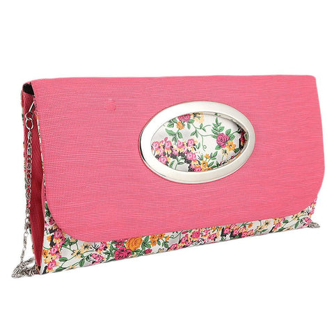 Women's Fancy Clutch 9071 - Pink - test-store-for-chase-value