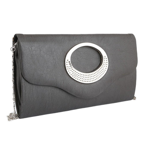 Women's Fancy Clutch 9074 - Black - test-store-for-chase-value