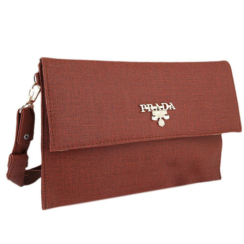 Women's Fancy Clutch 2257 - Dark Brown - test-store-for-chase-value