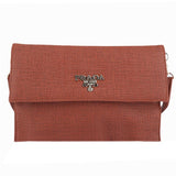 Women's Fancy Clutch 2257 - Dark Brown - test-store-for-chase-value