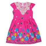 Girls Fancy Frock - Pink - test-store-for-chase-value