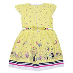 Girls Fancy Frock - Yellow - test-store-for-chase-value
